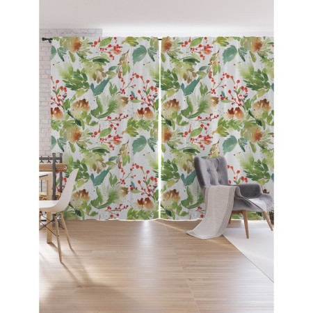 Photostes "Watercolor New Year", Oxford, size 170x265 cm, 2 pcs
