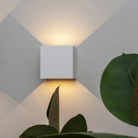 Street lamp Mantra Davos, LED, 1100LM, 3000K, 100x100x100 mm, matte white color-4