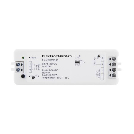 Controller for LED tape 12/24V Elektrostandard, 97x33x18 mm, white color-1
