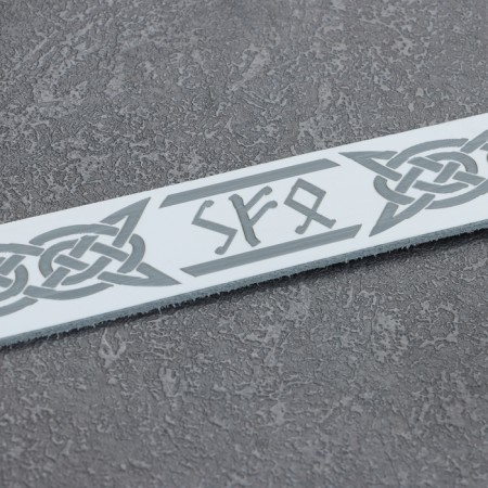 Bracelet "Light money", genuine leather-2