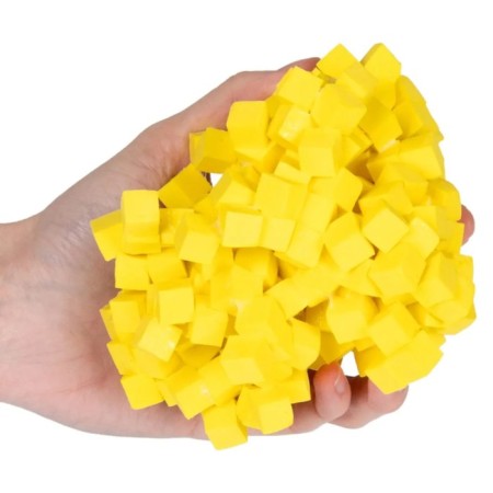 Designer - Gummy Blocks plasticine, yellow-1