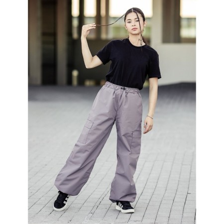 Insulated pants for children, height 152 cm, plum color