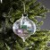 Christmas tree toy LED Retro, 17x12 cm, 12 LED, AAX2 batteries (not in the kit), glow warm white