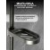 The shower system Zein Z1013, tropical and hand -watering can 5 modes, 2 hoses, soap dish, graphite