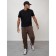 Cargo jeans men, size 52, brown color