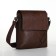 Male bag, brown color