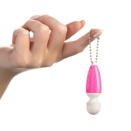 Vibrator - keychain, 5x2.5 cm, pink-2