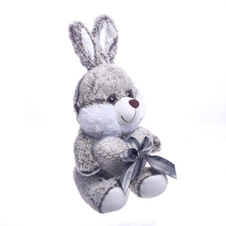 Soft toy "Bunny with a heart", color mix-1