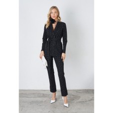 Female set: trousers, jacket, size 46