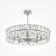 Suspension lamp Maytoni Mod043PL-08CH, 8CHE14, 60W, 75x75x66.8 cm, color chromium
