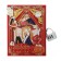 Notebook in a gift box A6, 96 sheets, a color block, on an anime castle, mix