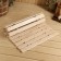 Rug-lane for a bath, wooden, embossing Russian patterns, 45x100 cm
