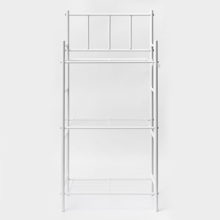 Roster 3-tier floor, 43 × 26 × 93.5 cm, white color-2