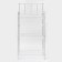 Roster 3-tier floor, 43 × 26 × 93.5 cm, white color