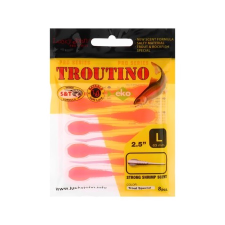 Twisters edible LJ Pro Series Troutino, 6.3 cm, color S20, 8 pcs.-1
