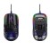 Mouse XTRFY MZ1 - ZY’S Rail, game, wired, RGB backlight, 16000 dpi, USB, black