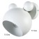 Bra "Barney" E27 40W white 20x20x20cm