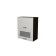 Wardrobe Polina 600x300x720 with 2 doors with Wenge glass/Bodeg