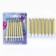 Candles for cake, gold, 8 pcs.