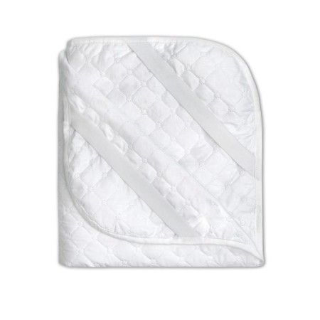 Substerennik Styannoy Comfort Line 90x200 cm, with elastic bands in the corners, white color-3