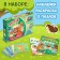 Set 3 in 1 “residents of the forest”: 12 puzzles, a book with stickers, coloring