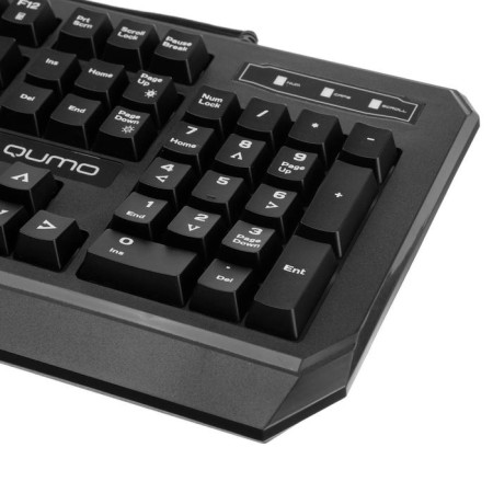Kumo Base K59 keyboard, wired, membrane, 104 keys, USB, backlight, black-6