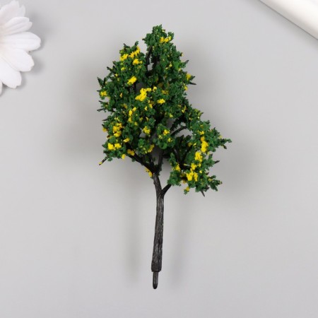 Artificial plant for creativity plastic "Cassia" 12 cm