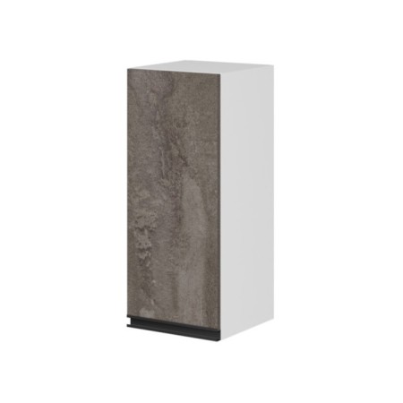 A cabinet hinged with 1 door nocturne 300x300x720 white/dark concrete/anthracite