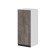 A cabinet hinged with 1 door nocturne 300x300x720 white/dark concrete/anthracite