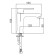 ACCOONA A9666P shell mixer, single -leaf, orange