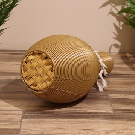 Vase wicker, floor 28x28x60 cm-2