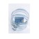 Chervyeric zein clamp, end-to-end carriage, diameter 118-140 mm, width 12.7 mm, galvanized