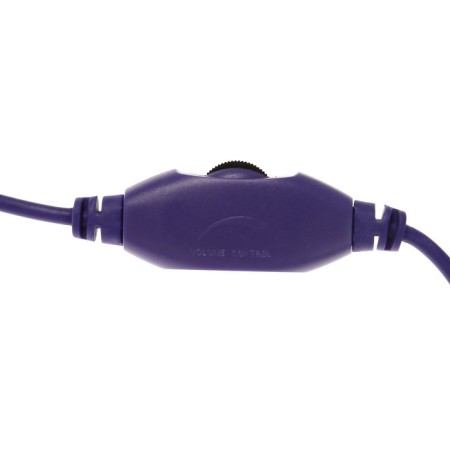 Headphones Quumo Game Cat Purple, Game, microphone, USB+3.5 mm, 2m, purple-9