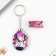 Keychain for keys with the icon "in your eyes", anime