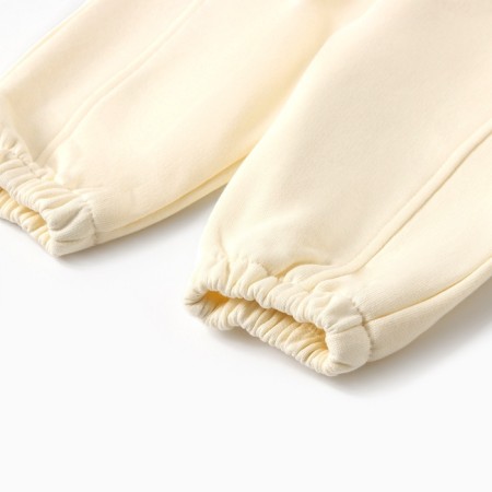 Set (sweatshirt and trousers) children's minku, ivory color, height 62-68 cm-8