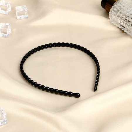 Hair cap "night" circles, 0.8 cm, black-1