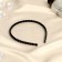 Hair cap "night" circles, 0.8 cm, black