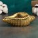 Steam stand "Shell" 17x11x5cm, bronze with gilding