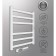 Electric towel Indigo Oktava Slim 3, 600x500 mm, hidden installation, white