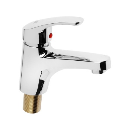 Zein Z3658 sink mixer, single-leaf, pouring height 9 cm, ABS plastic, chrome