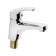 Zein Z3658 sink mixer, single-leaf, pouring height 9 cm, ABS plastic, chrome