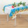 The tablecloth "New Year's holiday", 108x180 cm