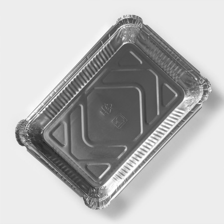 A set of foil forms for baking and baking of the share, 780 ml, 21 × 14.7 × 5 cm, 3 pcs-1