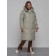 Coat insulated winter female, size 46, green color