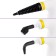 Steiring KitFort KT-9194-1, 1050 W, 0.35 l, 30 g/min, heating 3 minutes, white-yellow