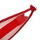 Plastic folder A4, 325 x 230 x 55 mm, lightning from above, calligrata "office", PM-A4-02, 0.5 mm, transparent, red