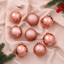 Set of balls plastic D-5 cm, 8 pcs 