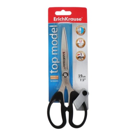 Scissors Erichkrause Top Model, 19 cm, black-1