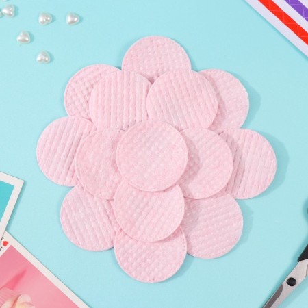 Cotton pads pink 120 pcs in the n/e package
