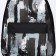 School textile “khaki”, with a pocket, 30x12x40cm, black color